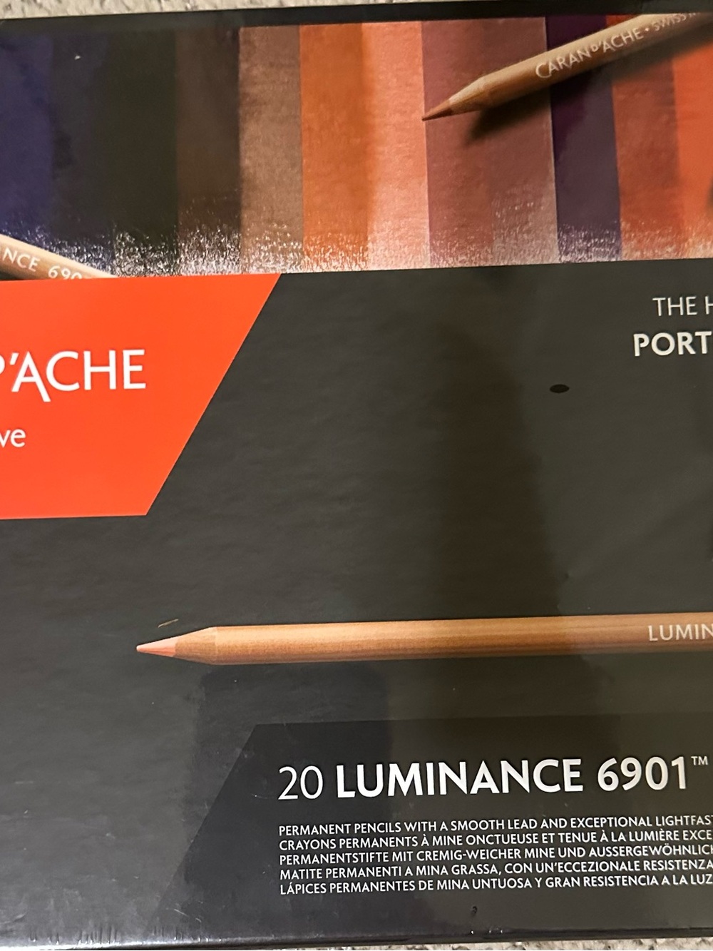Caran d'Ache Luminance 6901 20-Color Pencil Portrait Set